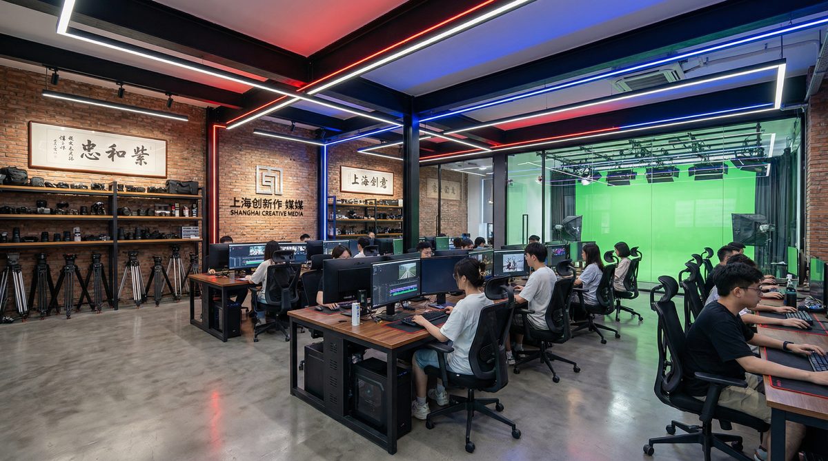 糖心vlog影视传媒公司办公室